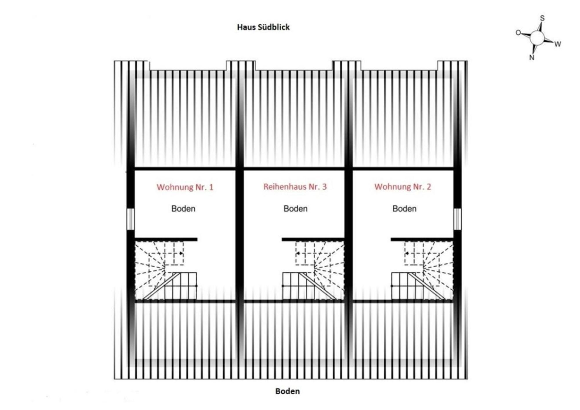Haus Südblick, Wohnung Nr 2 Werdum Exterior foto