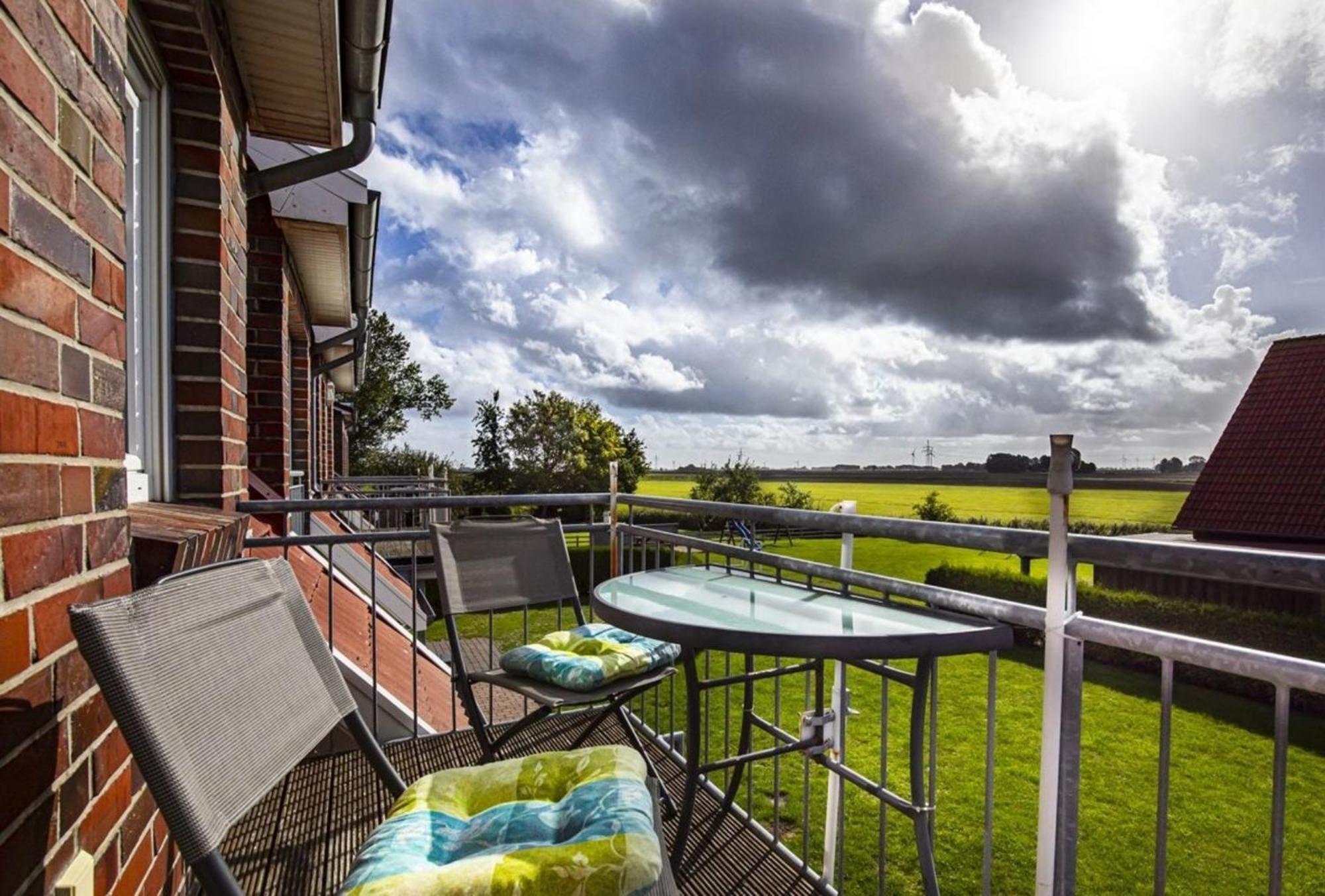 Haus Südblick, Wohnung Nr 2 Werdum Exterior foto